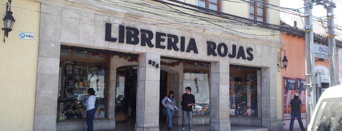 Librería Rojas is one of mis lugares favoritos.