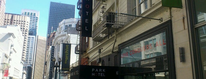 Park Hotel is one of san francisco.