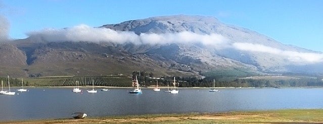 Theewaterskloof Dam is one of south africa.