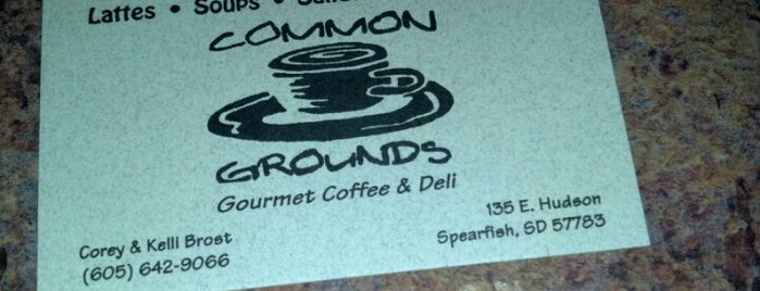 Common Grounds is one of Spearfish, SD Locavore Hot Spots.