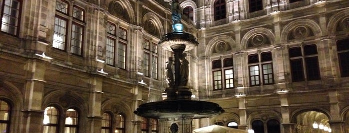 Венская государственная опера is one of Wien.