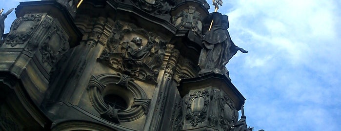 The Holy Trinity Column is one of Olomouc.