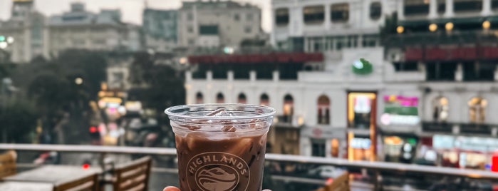Highlands Coffee is one of Hanoi 2014.