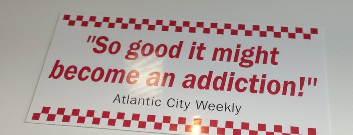 Five Guys is one of Frequent Locations.