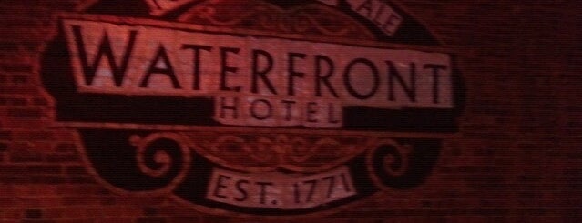 Waterfront Hotel is one of My Fave Local Spots.