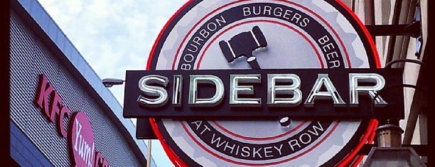 Sidebar at Whiskey Row is one of Lugares favoritos de Josh.