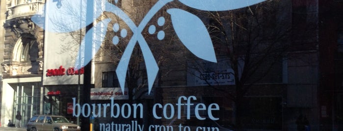 Bourbon Coffee is one of NYC Coffee spots.