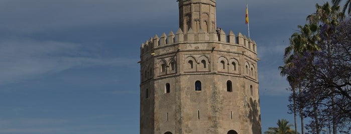 Torre del Oro is one of Seville.