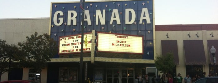 The Granada is one of Music Venues in Kansas City, MO.