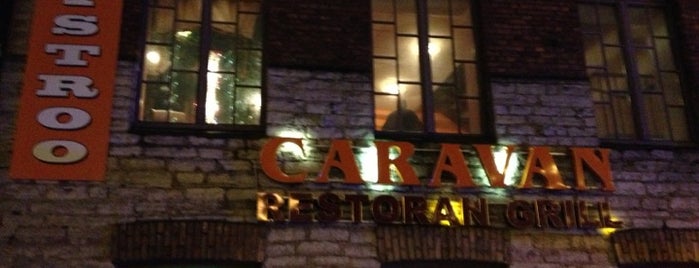 "Caravan" Grill Restoran is one of The Barman's bars in Tallinn.