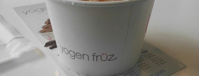 Yogen Früz is one of kam's froyo spots..