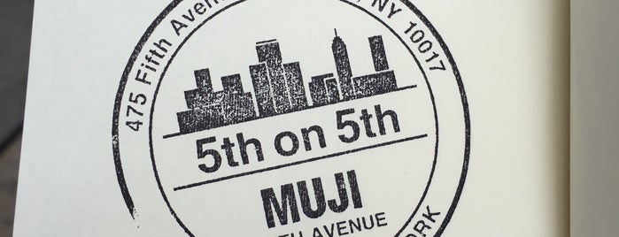 MUJI is one of NYC.