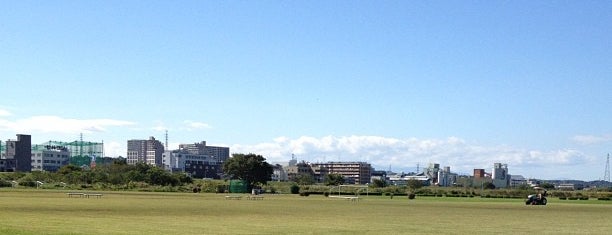 Futako-Tamagawa Ryokuchi Sports Ground is one of たま　リバー50キロ（Tama River 50km course)<多摩川>.