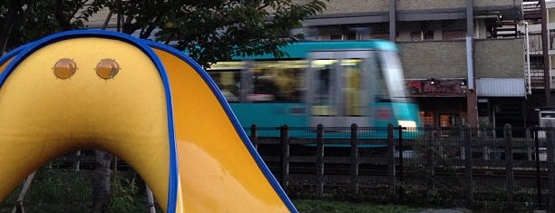 世田谷電車の見える公園 is one of Hot Dating Spots.