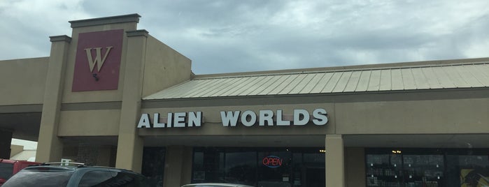 Alien Worlds is one of SATX Comics.