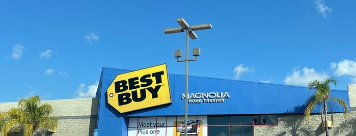 Best Buy is one of While in Cali.
