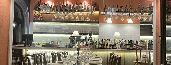 Trattoria italiano restaurant is one of Ebru 2.