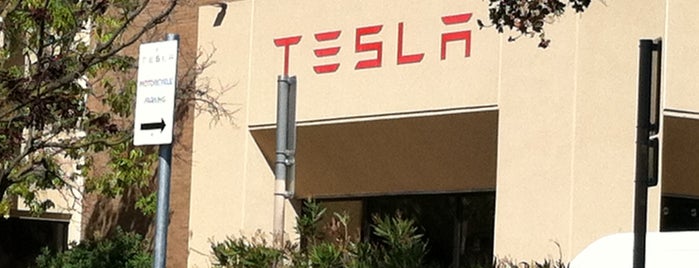 Tesla Motors HQ is one of Tesla Galleries and Service Centers.