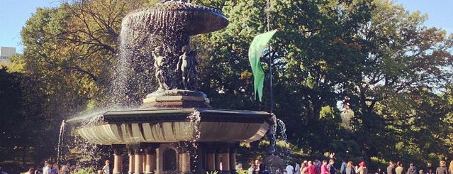 Bethesda Fountain is one of New York City.