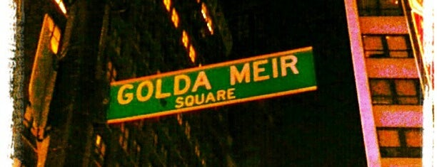 Golda Meir Square is one of Locais salvos de Kimmie.