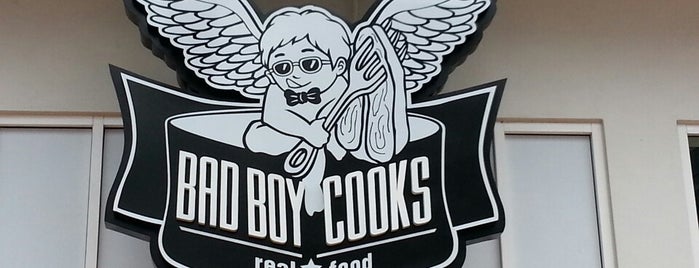 Bad Boy Cooks Real Food is one of Tempat yang Disimpan Brandon.