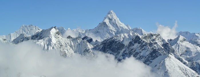 Khan Tengri is one of Sacral Places of Kazakhstan.