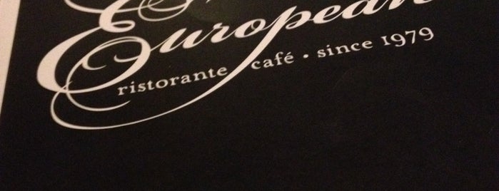 The European Cafe is one of Favourite Adelaide restaurants.