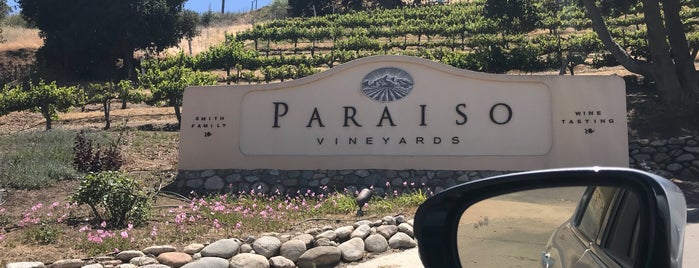 Paraiso Vineyards is one of SFBayArea_Winery_Shop_Hotel.