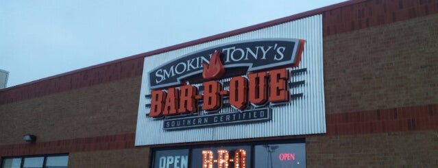 Smokin' Tony's Bar-B-Que is one of Decent foodz.