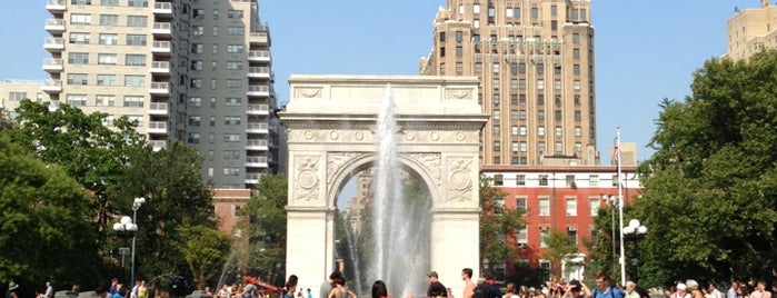Washington Square Park is one of Black Ops NYC.
