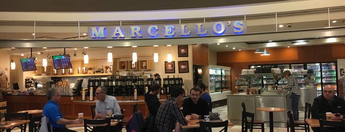 Marcello's Market & Deli - Calgary Place is one of Locais curtidos por Natz.