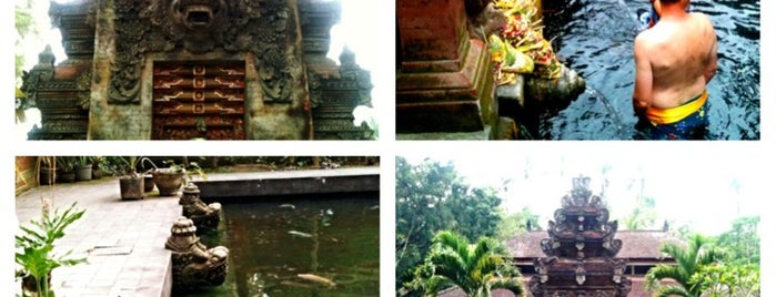 Pura Tirta Empul Tampaksiring is one of temples.