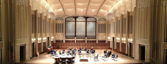 Severance Hall is one of USA East.