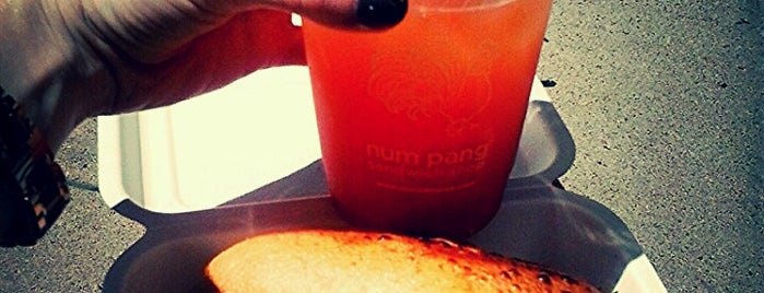 Num Pang Sandwich Shop is one of Midtown east lunch spots.