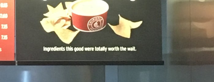 Chipotle Mexican Grill is one of been here, done that....