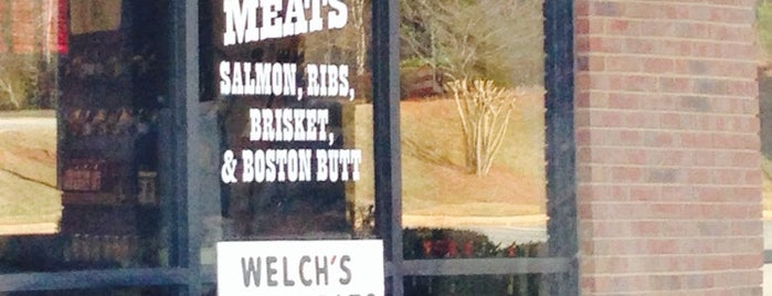 Welch's Meats is one of Eric's favorite places in Macon/WR.