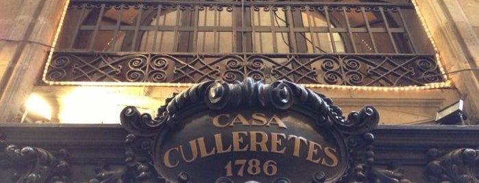 Can Culleretes is one of Qué ver en Barcelona.