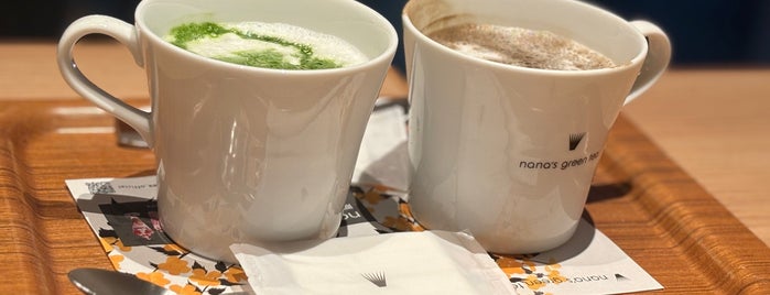 nana's green tea is one of カフェ 行きたい2.