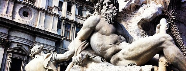 Fontaine des Quatre-Fleuves is one of Rome.