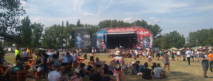 ArcelorMittal stage is one of Colours of Ostrava 2013.