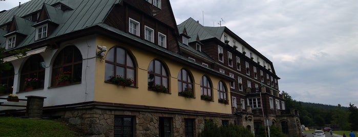 Hotel Tanečnica Pustevny is one of Beskydy.