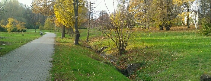 Pustkovecký park is one of zelenějšíostrava.