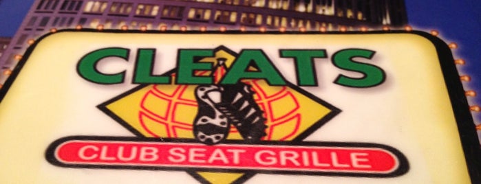 Cleats Club Seat Grille is one of Rated "Best Wings in Cleveland".