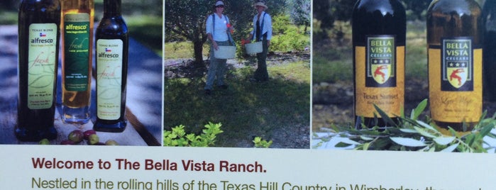 Bella Vista Ranch is one of Driftwood-Wimberley-Fredericksburg.