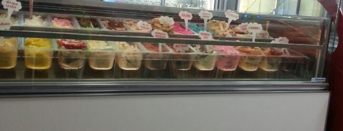 Baladna ice cream shop is one of Ramallah.