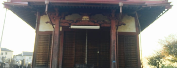 上沢薬師堂 is one of 神社_埼玉.