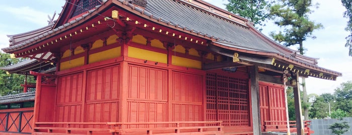 古尾谷八幡神社 拝殿 is one of 神社_埼玉.