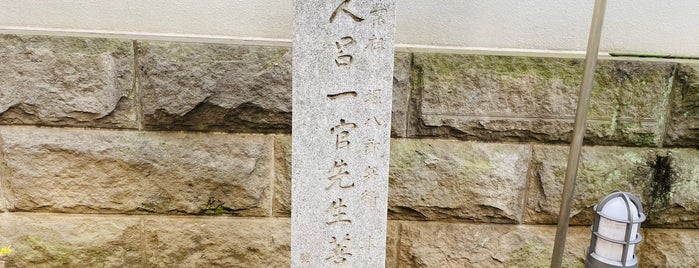 呂一官の墓 is one of 荒川・墨田・江東.