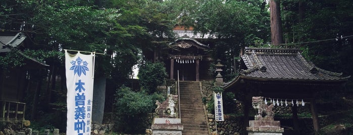 嵐山町保護樹木 11 杉_鎌形八幡神社 is one of 神社_埼玉.