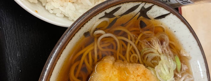 Sobayoshi is one of 蕎麦....